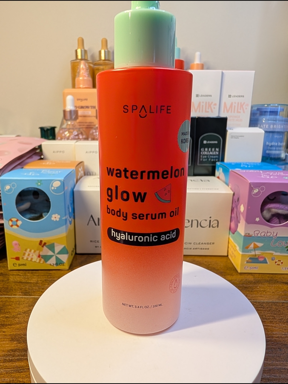Alife Watermelon Glow Body Serum Oil - Pink/Coral